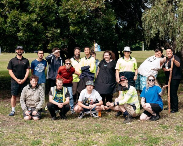 Group Shot. We Belong team. Outside
